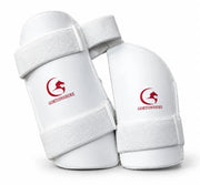 Gortonshire Players Cricket Batting Combo Thigh Guard White Men's - Indian Cricket Store