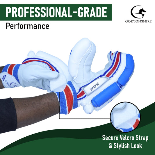 Gortonshire Players Cricket Batting Gloves - Indian Cricket Store