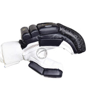Gortonshire Pro Black Cricket Batting Gloves - Indian Cricket Store