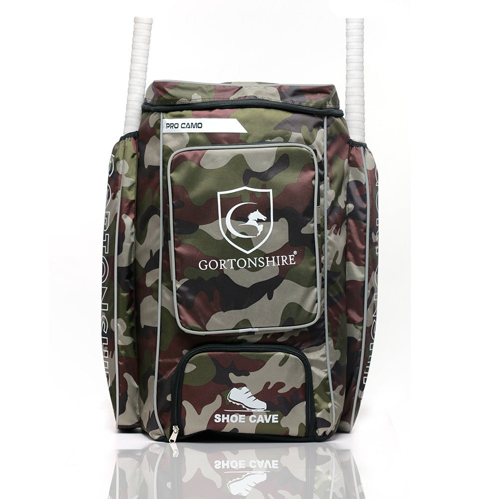 Gortonshire Pro Camo Green Cricket Duffle Kit Bag - Indian Cricket Store