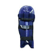 Gortonshire Shield Navy Blue Cricket Batting Leg Guard Pads - Indian Cricket Store