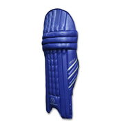Gortonshire Shield Navy Blue Cricket Batting Leg Guard Pads - Indian Cricket Store