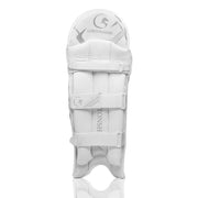 Gortonshire Shield White Cricket Batting Leg Guard Pads - Indian Cricket Store