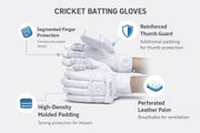 Gortonshire True Test Cricket Batting Gloves - Indian Cricket Store