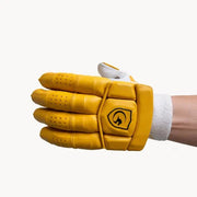 Gortonshire True Test Yellow Cricket Batting Gloves Adult - Indian Cricket Store