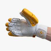 Gortonshire True Test Yellow Cricket Batting Gloves Adult - Indian Cricket Store