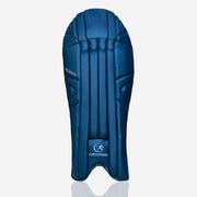 Gortonshire Armour Navy Blue Coloured Cricket Wicket Keeping Leg Guard Men's