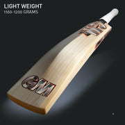 Gunn & Moore (GM) Rival 707 English Willow Cricket Bat Short Handle - Indian Cricket Store