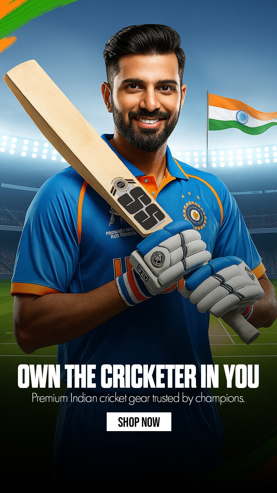 indian cricket store banner