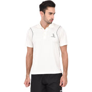 Kookaburra Cricket T Shirt Half Sleeves off White - Indian Cricket Store