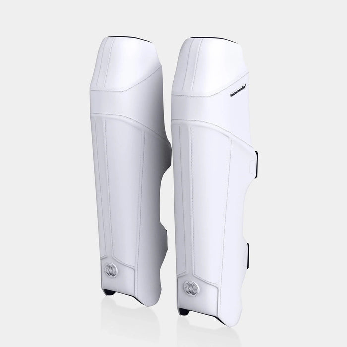 Moonwalkr 2.0 Cricket Batting Leg Guard Pads White