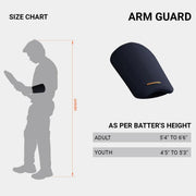 Moonwalkr Cricket Batting Arm Guard - Indian Cricket Store
