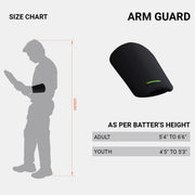 Moonwalkr Cricket Batting Arm Guard - Indian Cricket Store