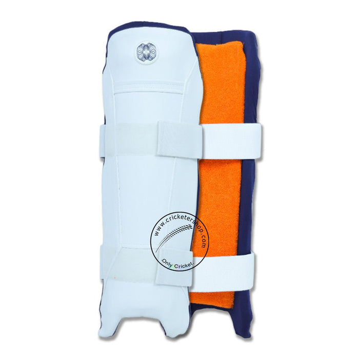 Moonwalkr Wicket Keeping Cricket Shin Guard Pads White