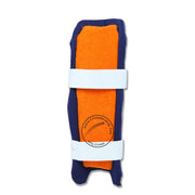 Moonwalkr Wicket Keeping Cricket Shin Guard Pads White - Indian Cricket Store