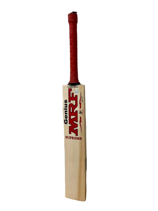 MRF Supreme English Willow Cricket Bat Short Handle - Indian Cricket Store