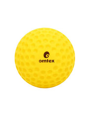 Omtex Cricket Dimple Ball Yellow - Indian Cricket Store