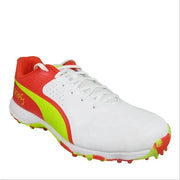 Puma 19 FH 10556510 Cricket Rubber Shoes Red Yellow - Indian Cricket Store