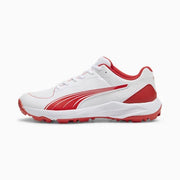 Puma 24 FH 10769901 Cricket Rubber Shoes Red White - Indian Cricket Store