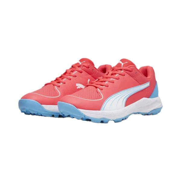 Puma 24 FH 10769902 Cricket Rubber Shoes Fire Orchid - Indian Cricket Store