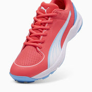 Puma 24 FH 10769903 Cricket Rubber Shoes Luminous Blue White - Indian Cricket Store