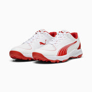 Puma 24 FH 10769901 Cricket Rubber Shoes Red White