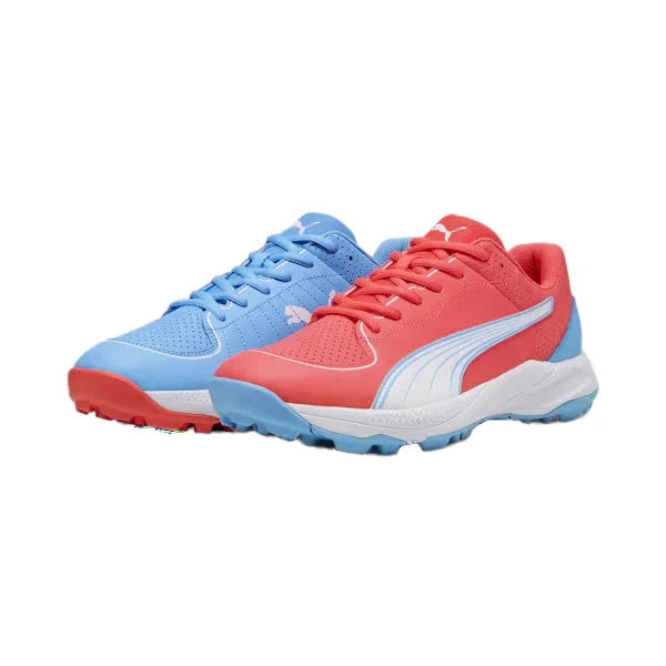 Puma 24 FH 10769903 Cricket Rubber Shoes Luminous Blue White