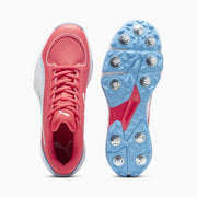 Puma 24 FH 10769802 Cricket Spikes Shoes Fire Orchid