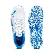 Puma Classicat 10678907 Cricket Rubber Shoes White Ultra Blue - Indian Cricket Store