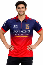 RCB Replica Jersey Micro PP Half Sleeves - Indian Cricket Store