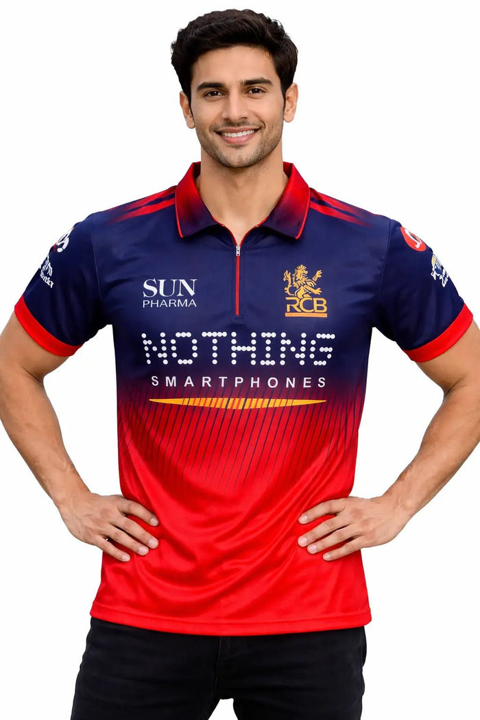RCB Replica Jersey Micro PP Half Sleeves