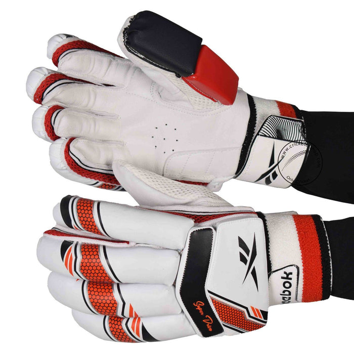 Reebok Super Drive Cricket Batting Gloves Size