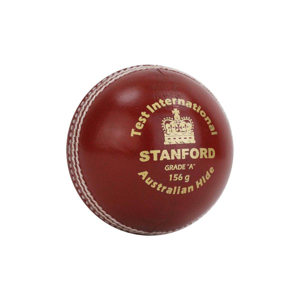 SF Test International Cricket Leather Ball – Box of 6 - Indian Cricket Store