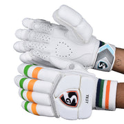 SG Test Indian Tri Colour Cricket Batting Gloves Adult
