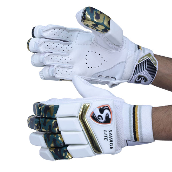 SG Savage Lite Cricket Batting Gloves
