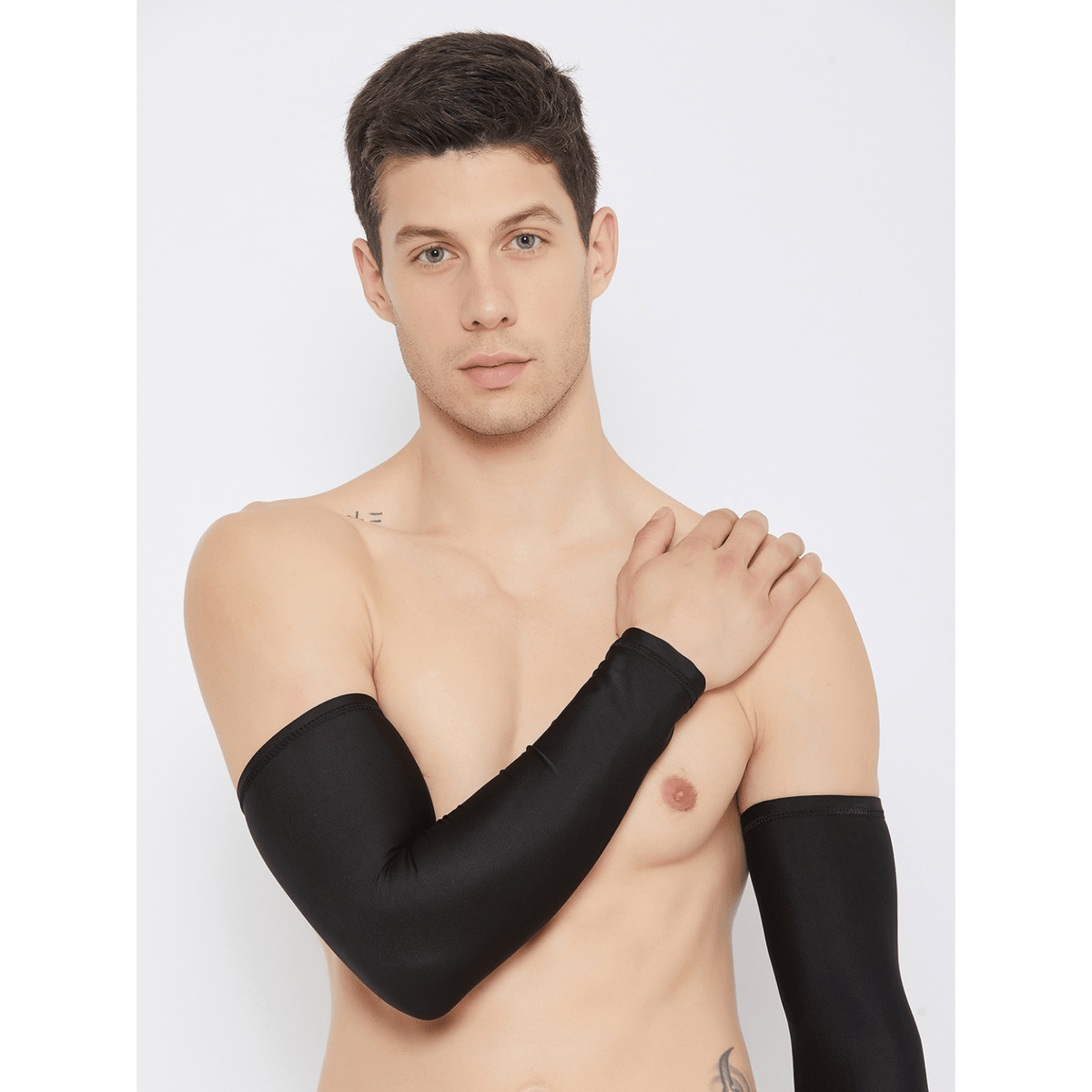 SG Century Cricket Sleeves – Black (Pair of 2) - Indian Cricket Store