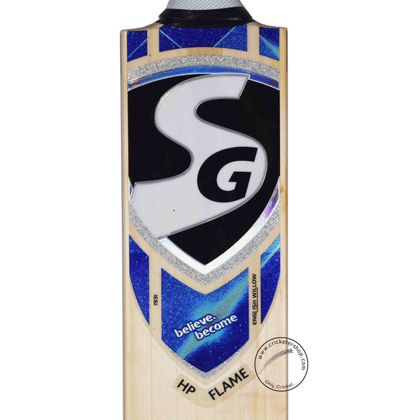 SG HP Flame English Willow Cricket Bat Short Handle