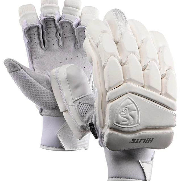SG Hilite White Batting Gloves