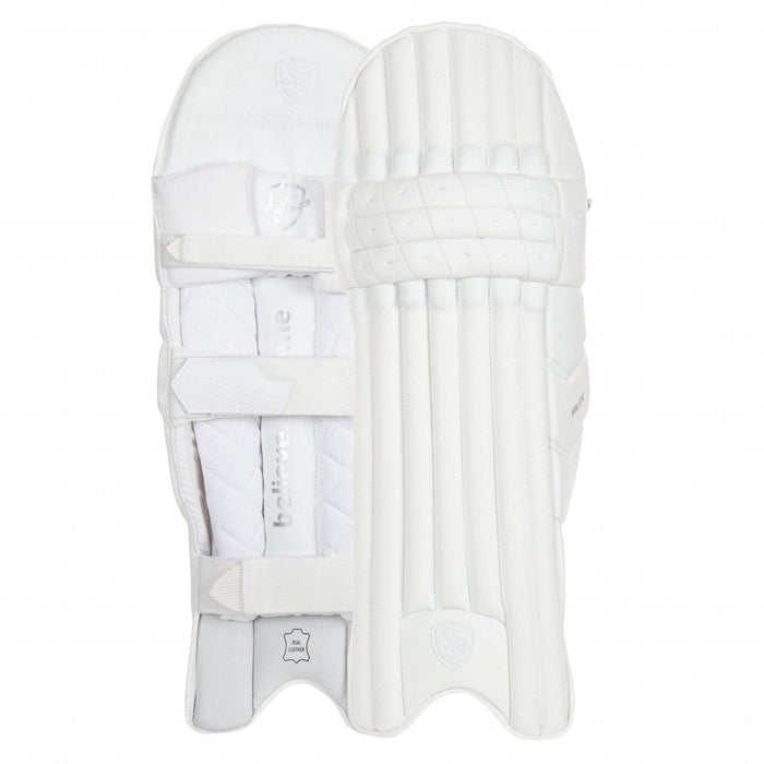 SG Hilite White Cricket Batting Pads- Adults RH