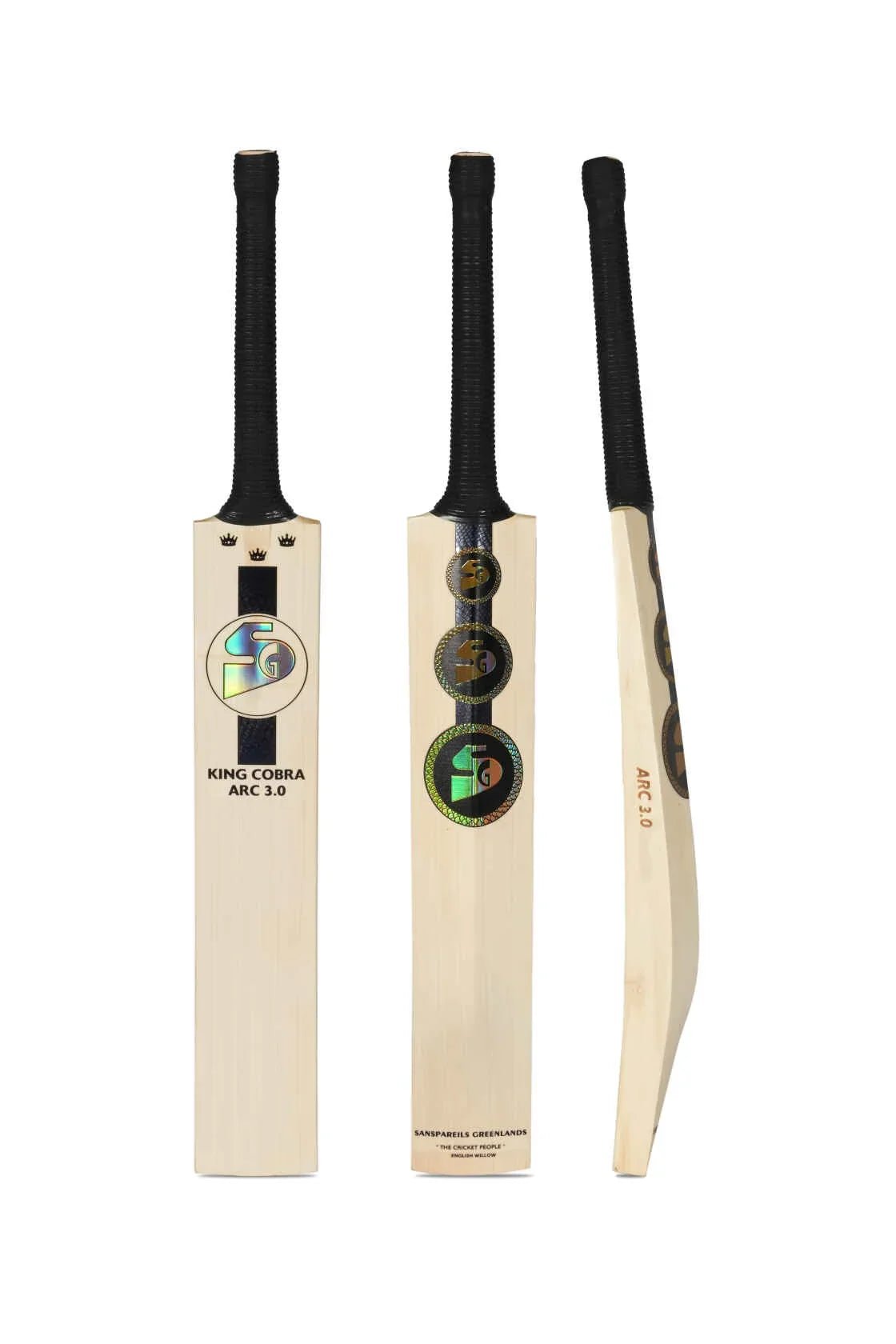 SG King Cobra Arc 3.0 English Willow Cricket Bat Short Handle - Indian Cricket Store