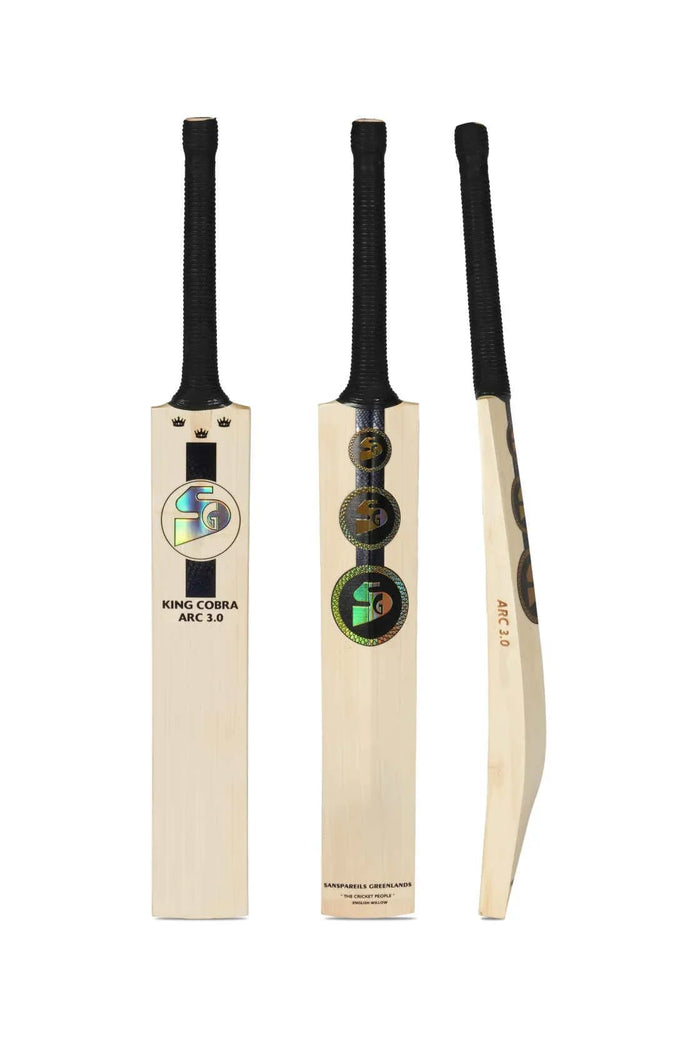 SG King Cobra Arc 3.0 English Willow Cricket Bat Short Handle