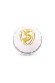 SG Shield 30 Cricket Ball colour White - Indian Cricket Store