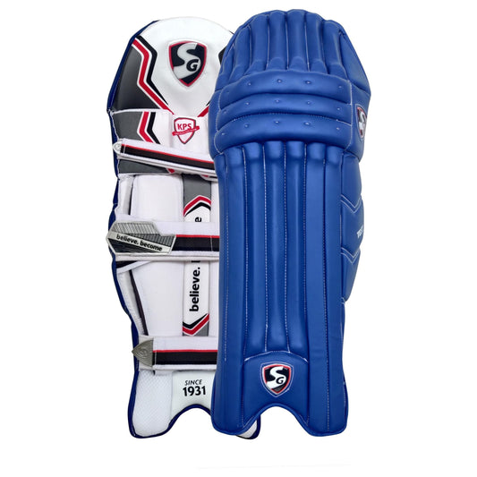 SG Test Blue Colored Cricket Batting Leg Guard Pads - Indian Cricket Store