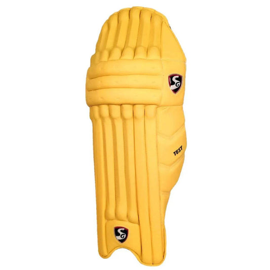 SG Test Cricket Batting Pads- Yellow- Adults - Indian Cricket Store