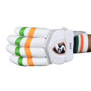SG Test Indian Tri Colour Cricket Batting Gloves Adult - Indian Cricket Store