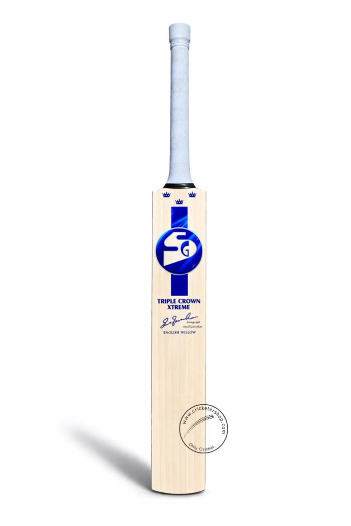 SG Triple Crown Xtreme English Willow Cricket Bat Short Handle