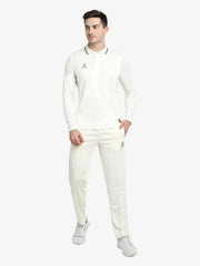 Shrey Premium Off White Cricket Shirt Full Sleeves