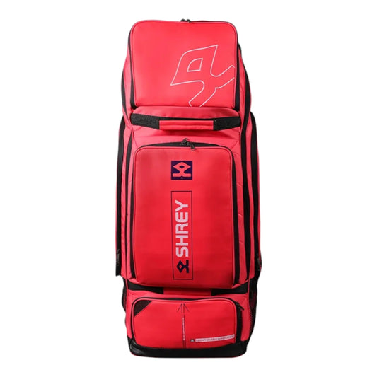Shrey Legacy Duffle Wheelie 120 Cricket Kit Bag Colour Red - Indian Cricket Store