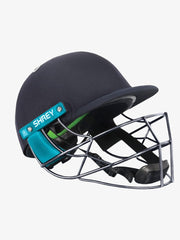 Shrey KOROYD Titanium Grill Cricket Helmet Bondi Blue - Indian Cricket Store