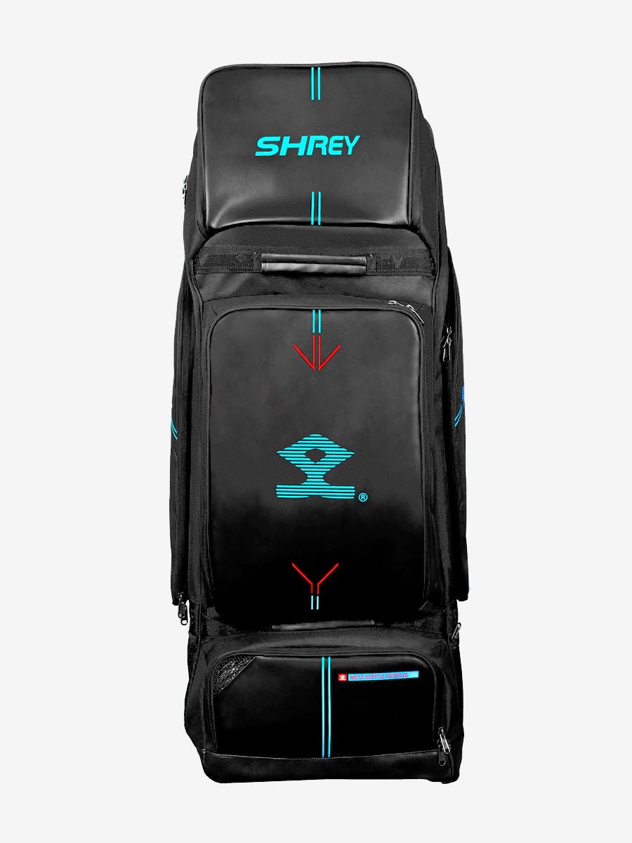 Shrey Meta Duffle Wheelie 120 Cricket Kit Bag - Indian Cricket Store